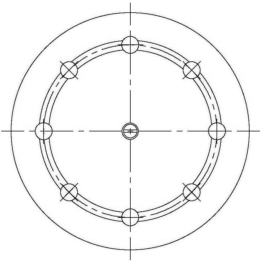 Low-coupling axial and radial combined loading device for rolling bearing and loading method