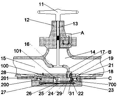 Indoor pipeline leakage prevention device