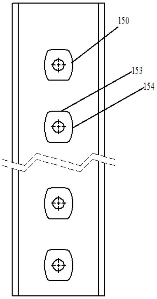 Guide rail for climbing frame