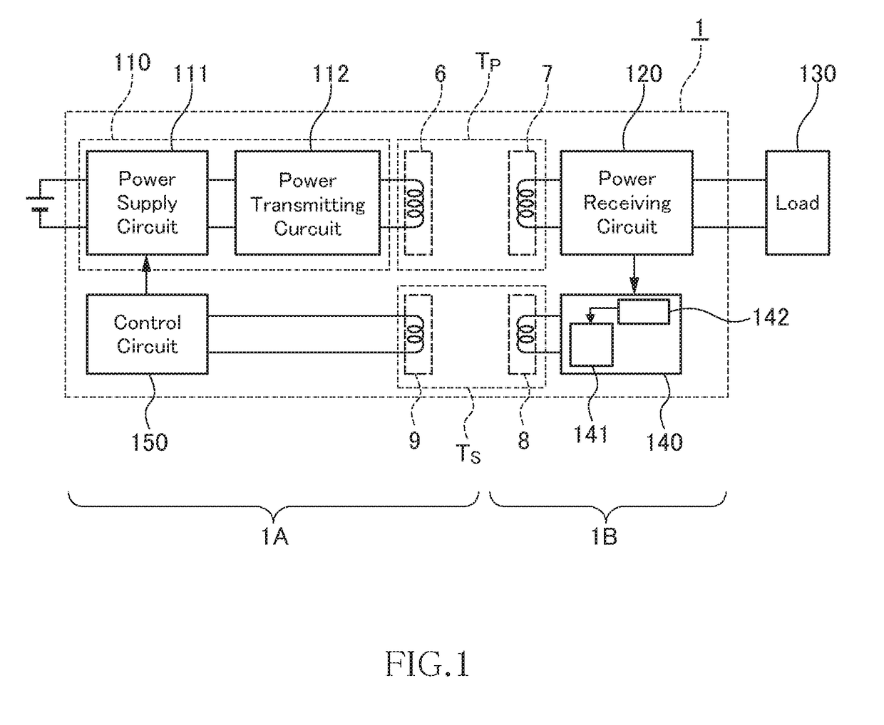 Wireless power transmission device