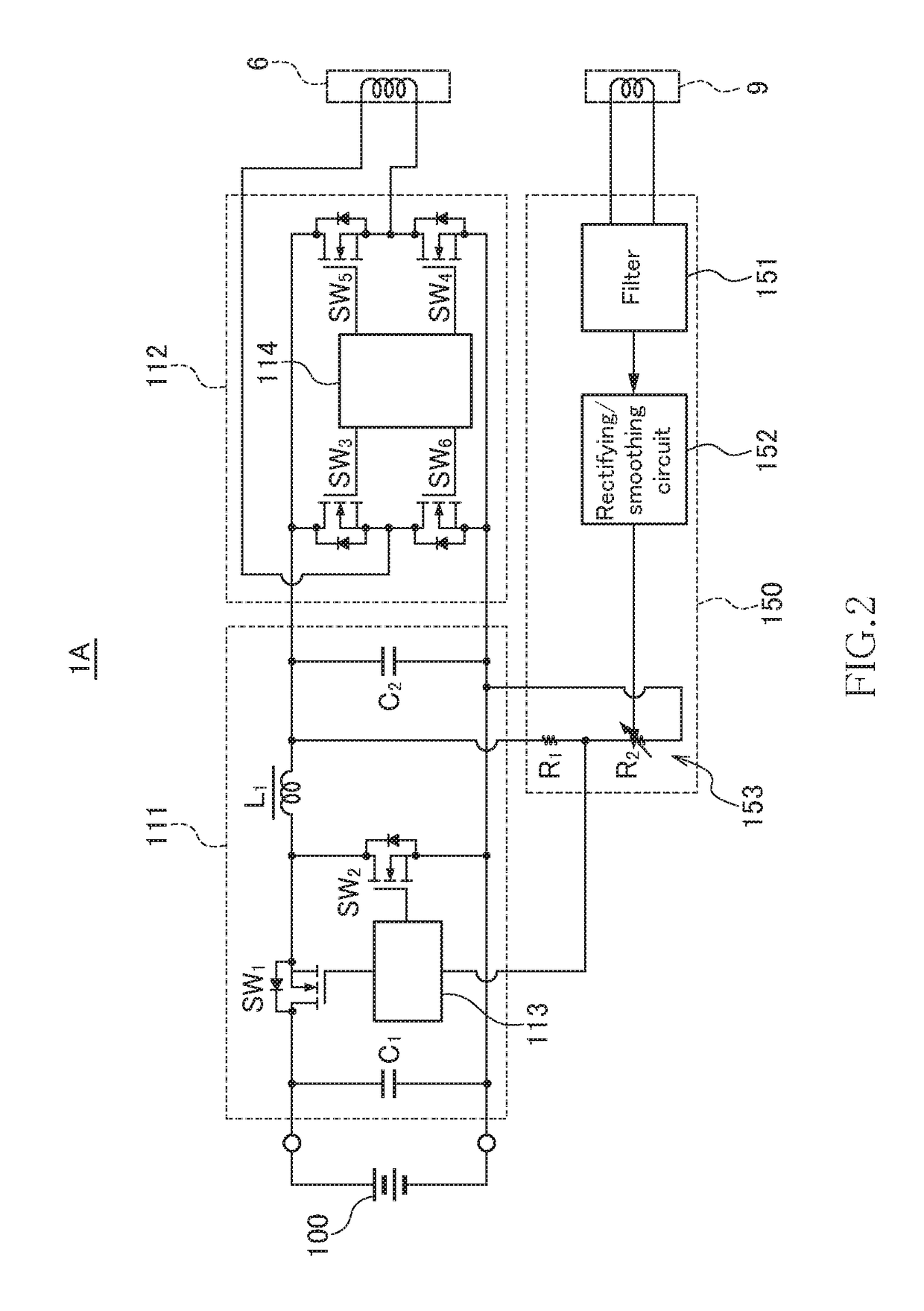 Wireless power transmission device