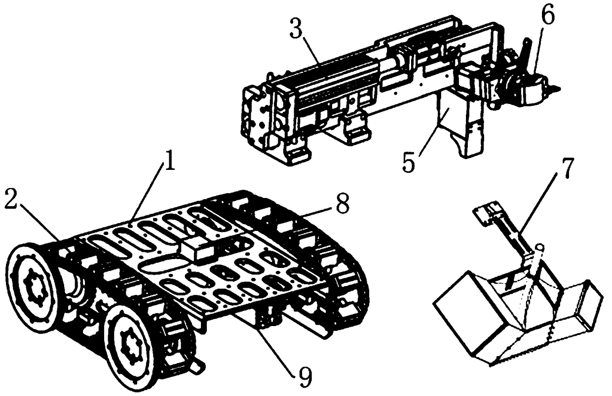 Crawling welding robot and control method thereof