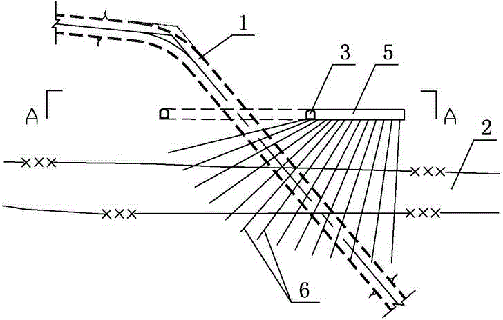 Construction method of anti-seepage structure in inclined shaft section of diversion tunnel