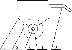 Novel seedling raising disc seeding device