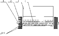 Novel seedling raising disc seeding device