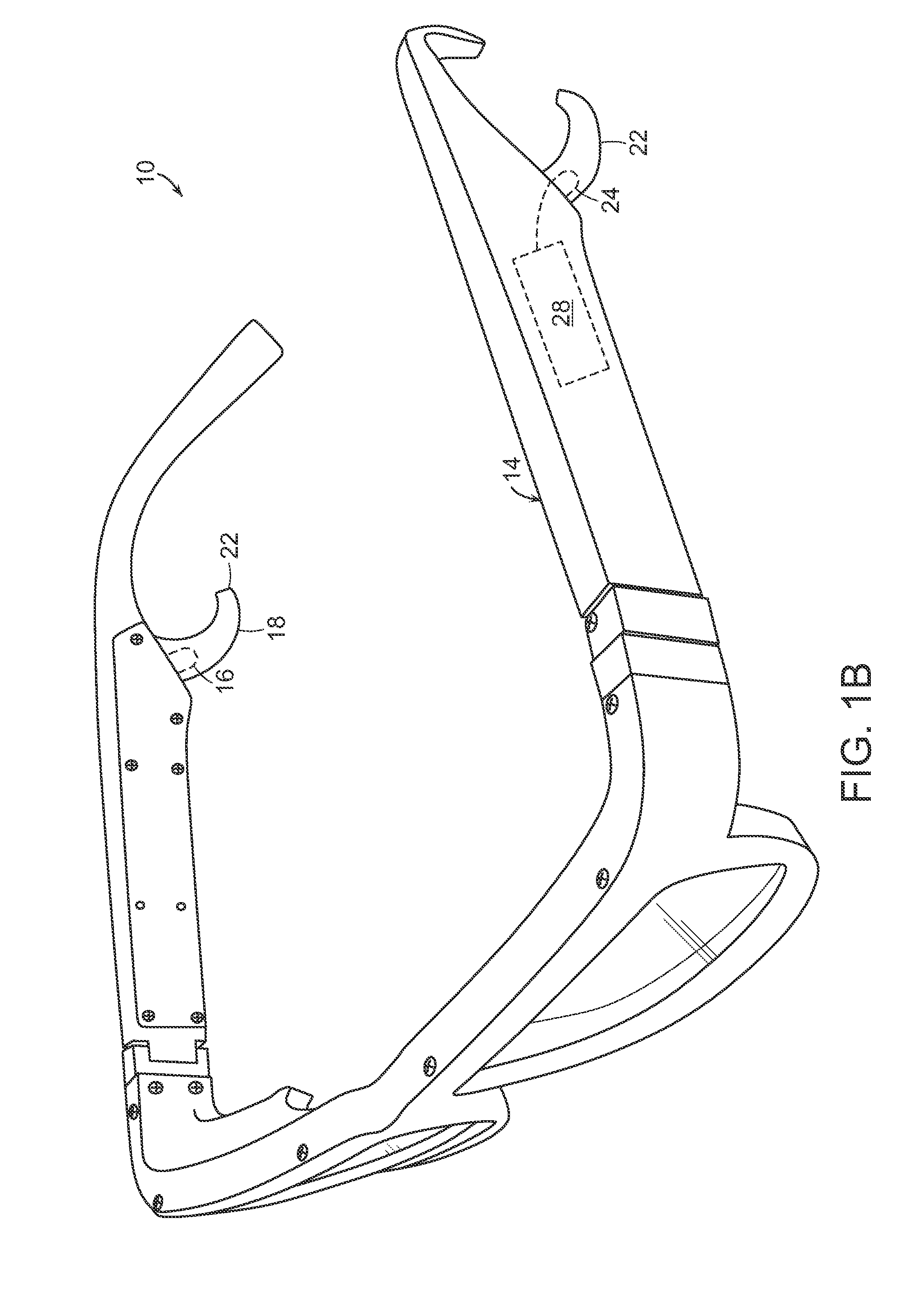 Sound Induction Ear Speaker for Eye Glasses