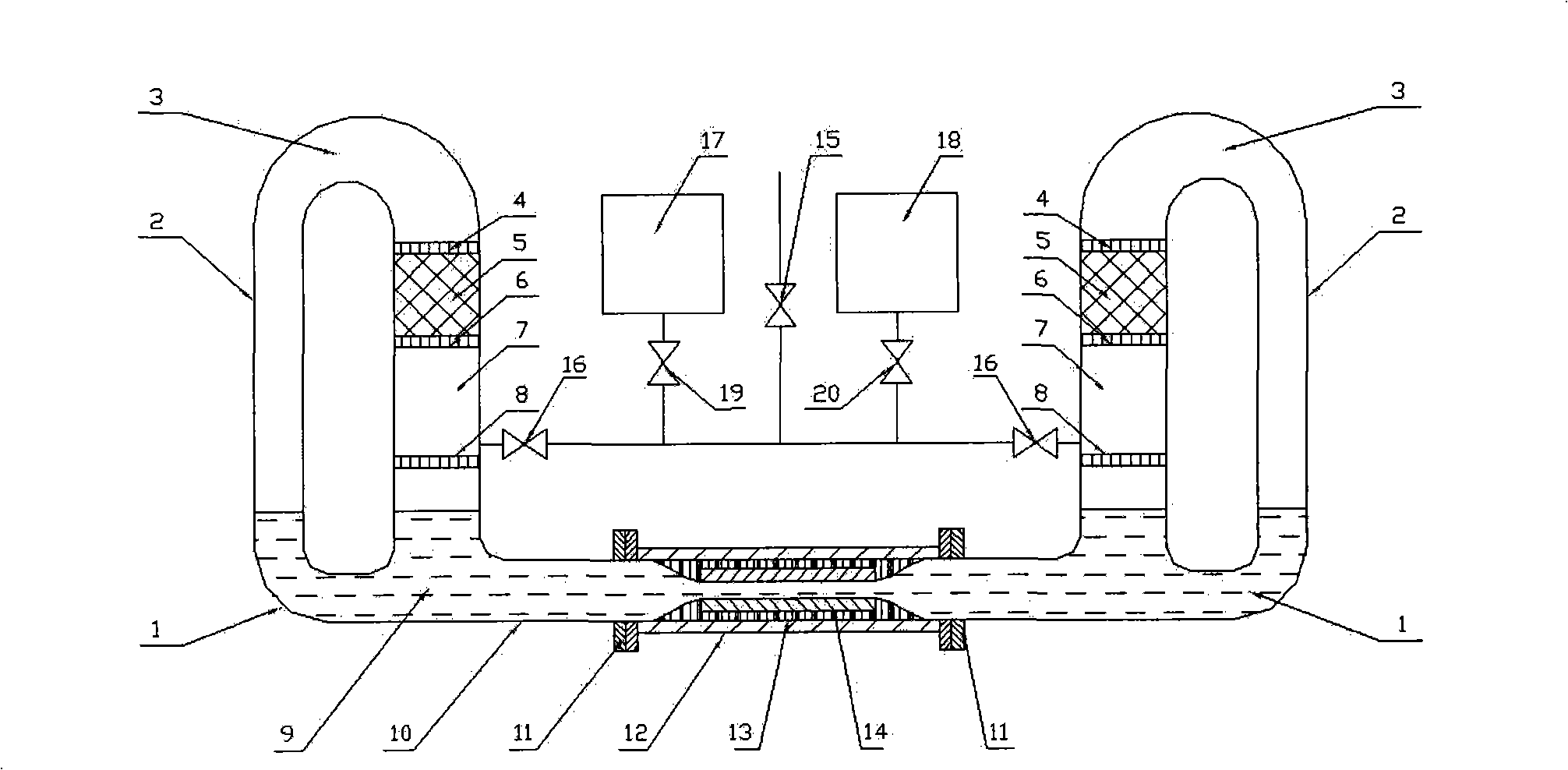 Thermoacoustic driving magnetohydrodynamic electricity generation system using ion liquid of room temperature