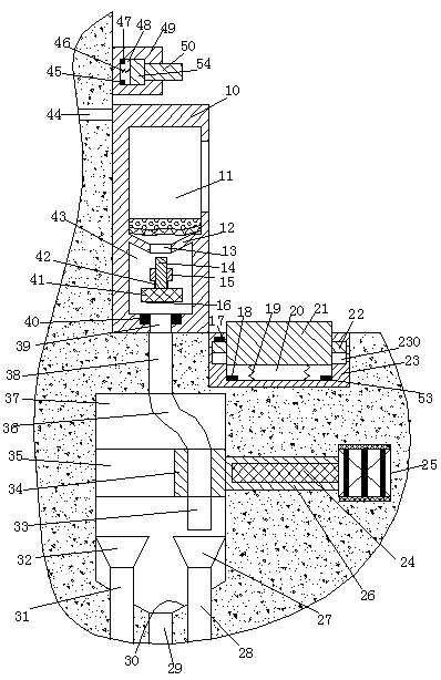 Improved collecting device of agricultural organic fertilizer