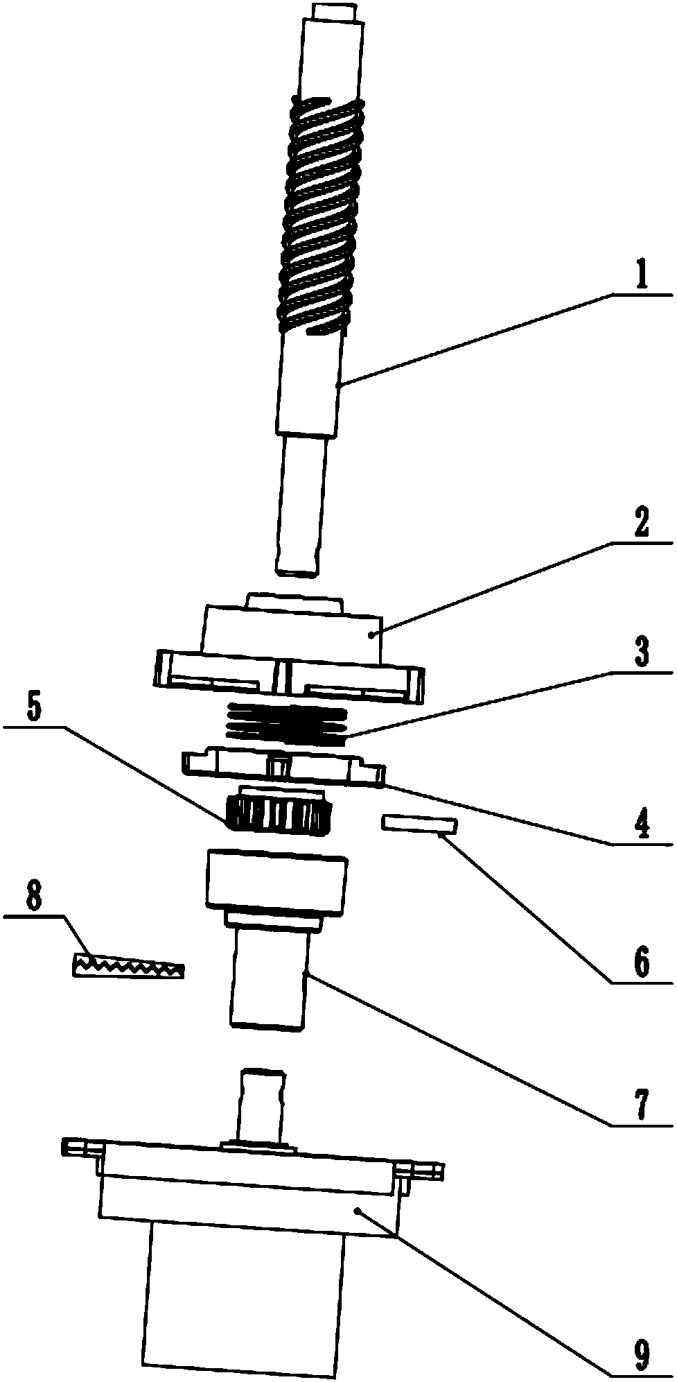 Limiting structure of detachable lifting boiler