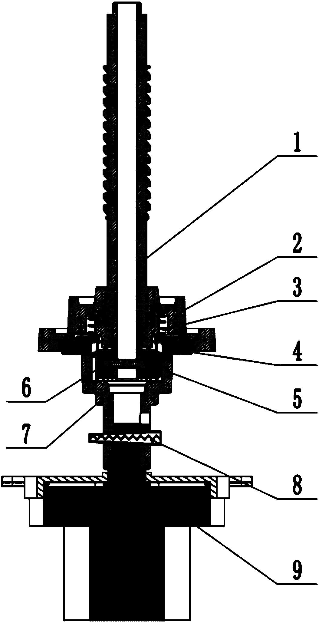 Limiting structure of detachable lifting boiler