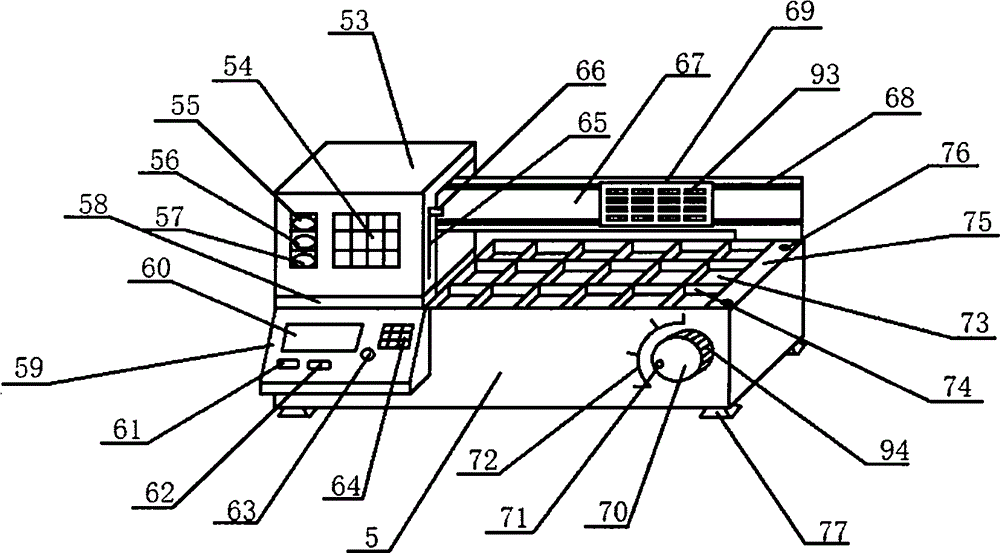 Tumor pathological nuclear morphological parameter measuring device