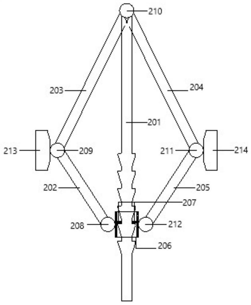 Auxiliary pile sinking device for prefabricated hollow pile