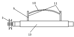 Cloth beating and loosening apparatus