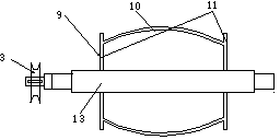 Cloth beating and loosening apparatus