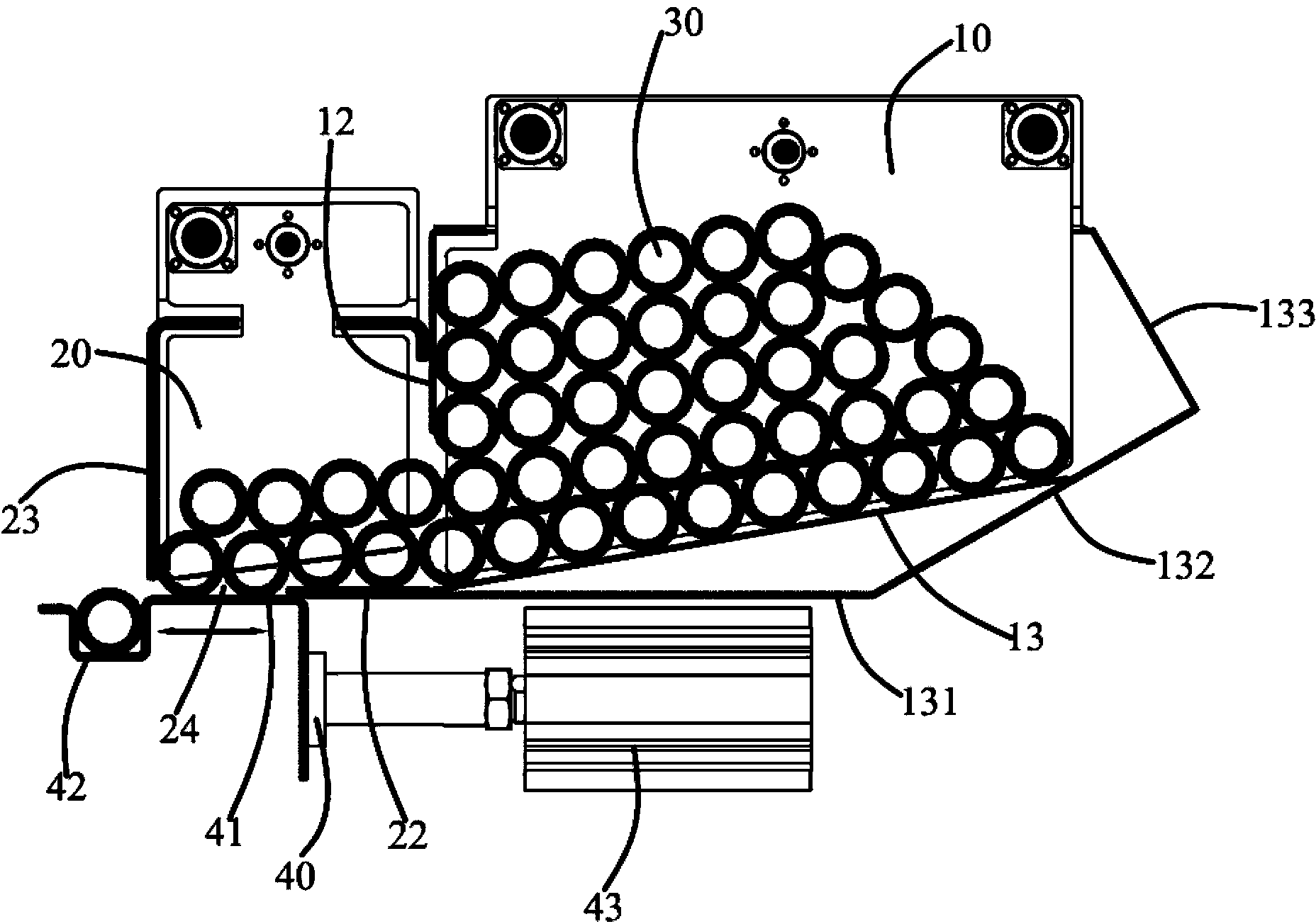 Automatic discharging system