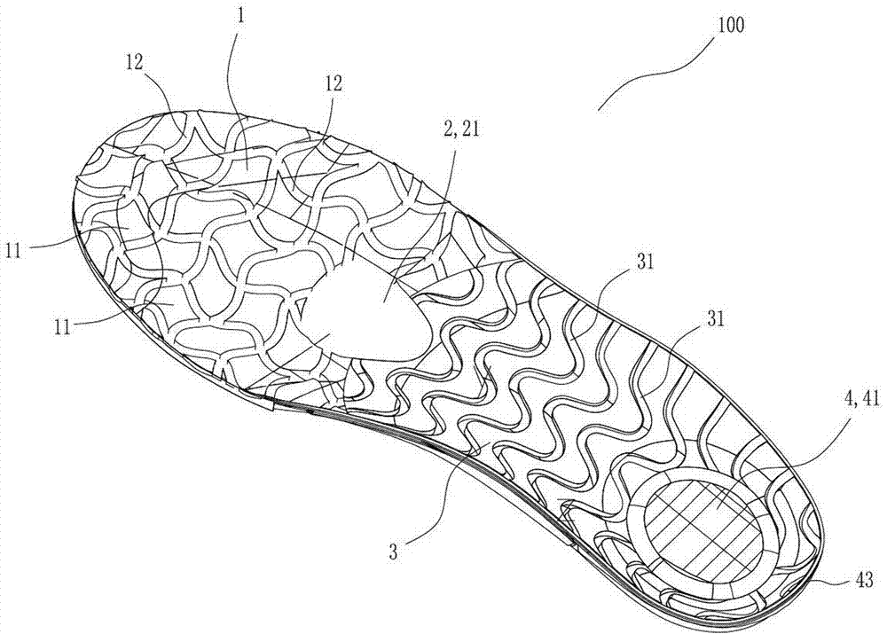 Rapid movement protection insole