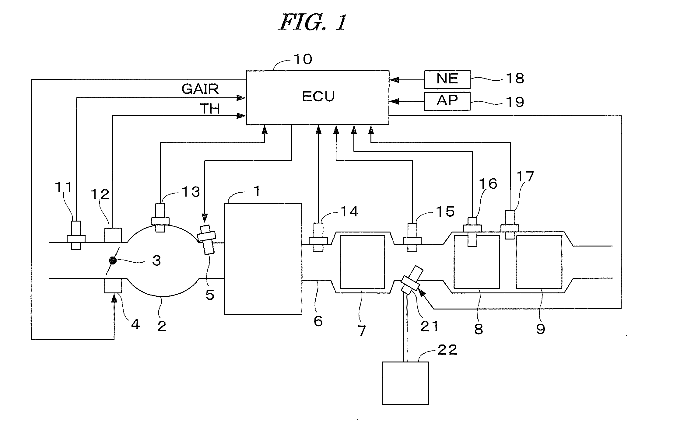 Exhaust gas purifying apparatus for internal combustion engine