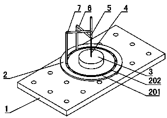 Electrolyte injection device for storage battery