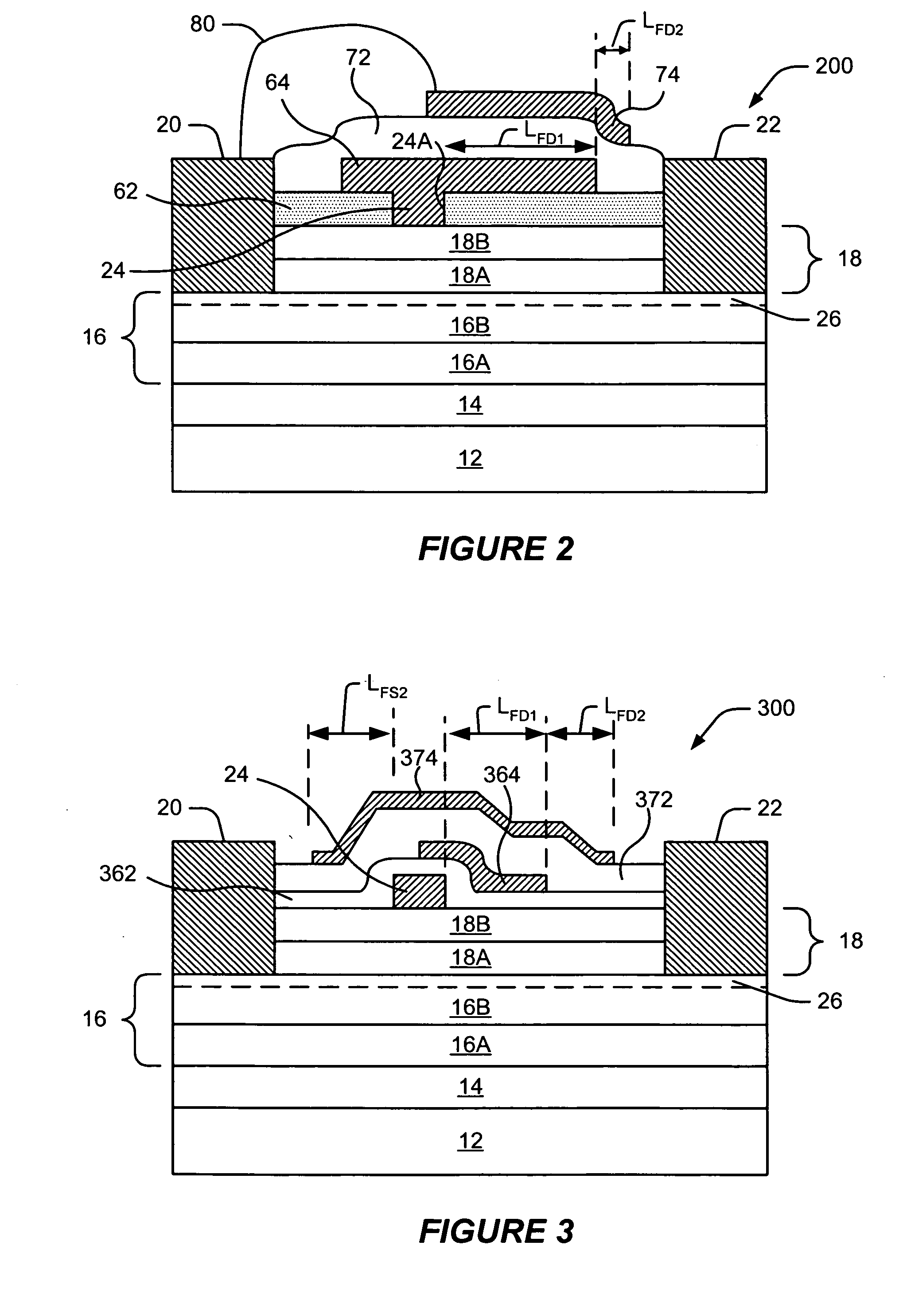 High efficiency and/or high power density wide bandgap transistors