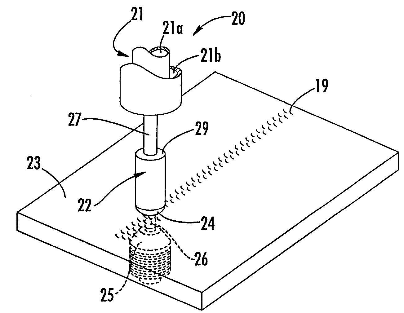 Method and apparatus for friction stir welding