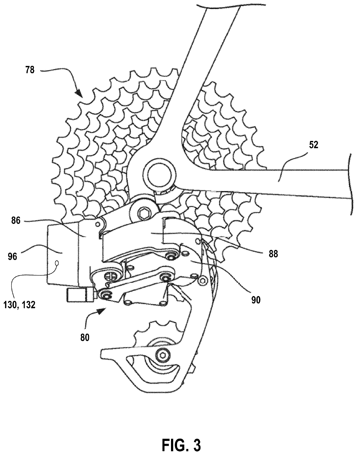 Bicycle component motion control