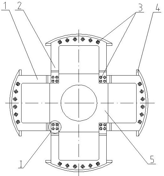 Enhanced quadrupole high-speed synchronous motor rotor damping structure