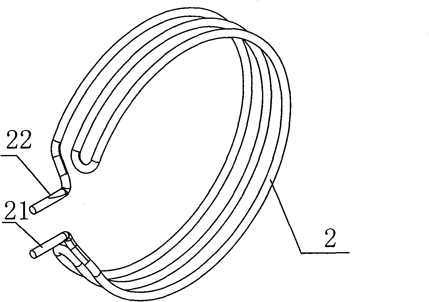 Water-cooled heater