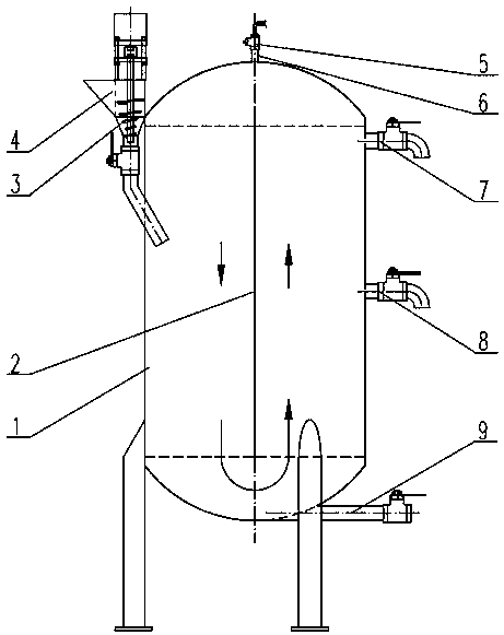 Household kitchen waste fertilizer treatment device and treatment method thereof