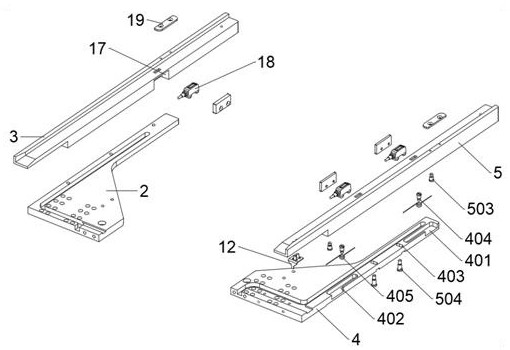 Calibrating table capable of preventing product from being damaged by clamping