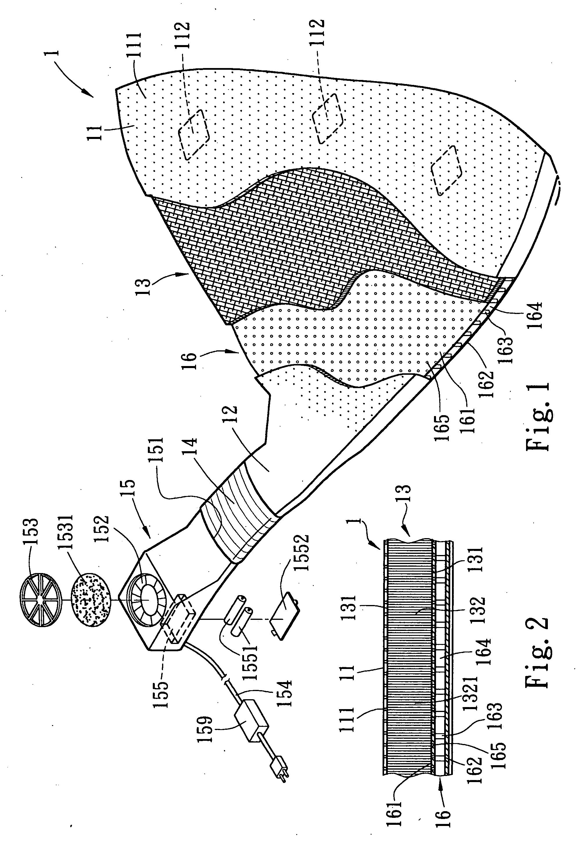 Ventilation mattress