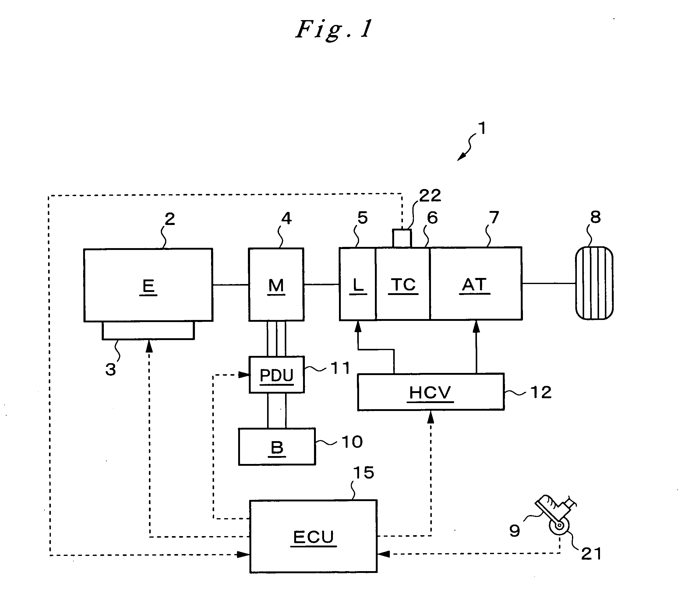 Control system for hybrid vehicle