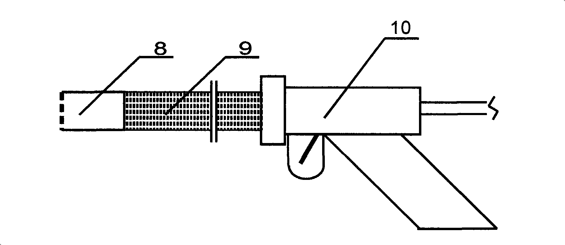 Installation method of sensor free from pressure release