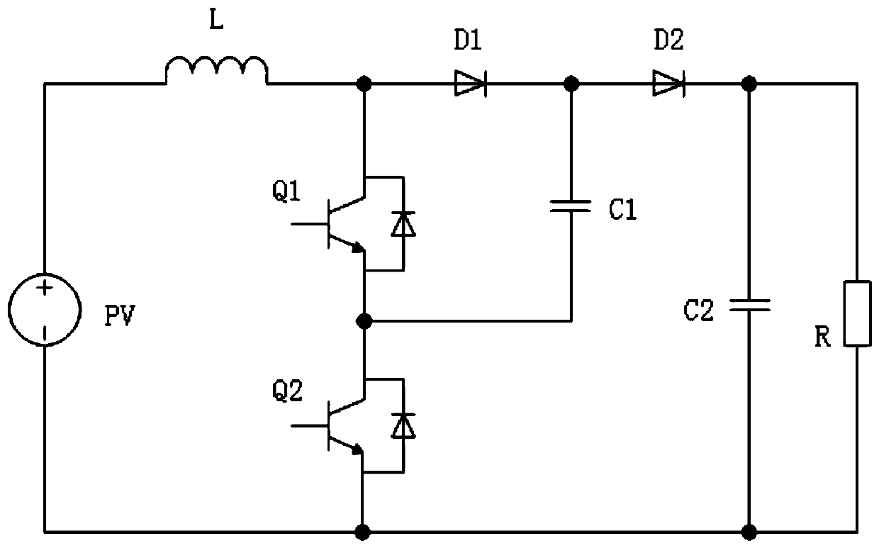 Boosted circuit and control method thereof