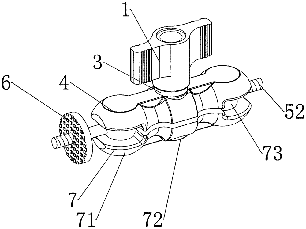 Small combined universal bracket