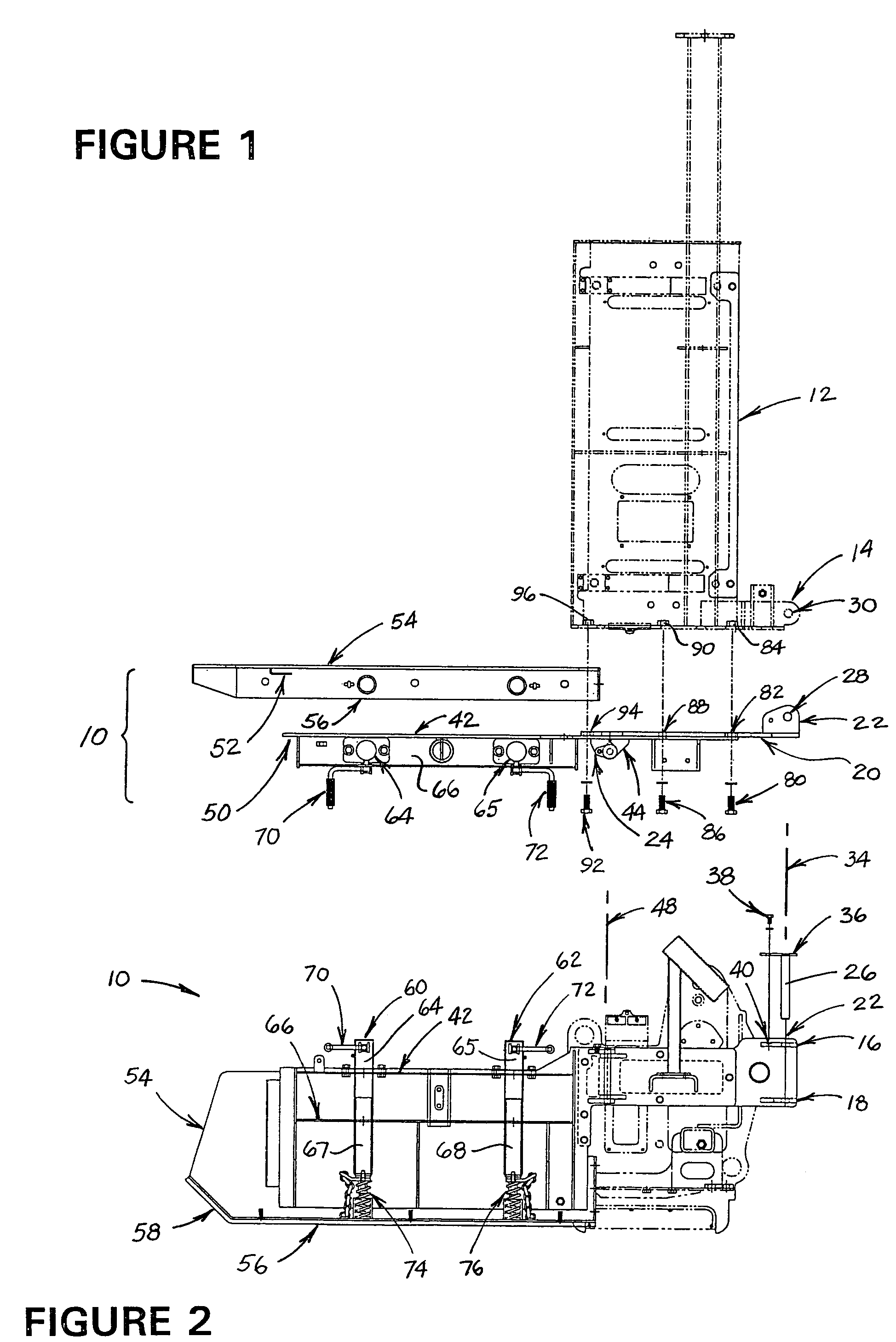 Folding end gate for screed assembly