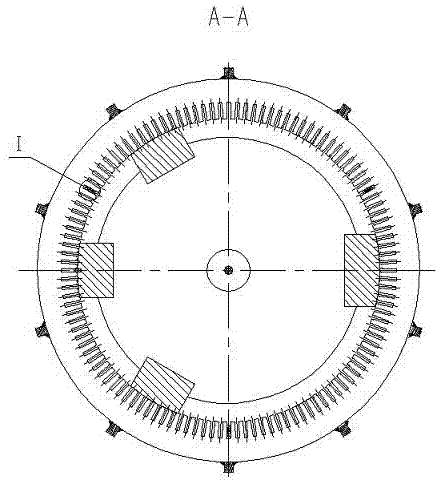 Motor stator core laminating tool