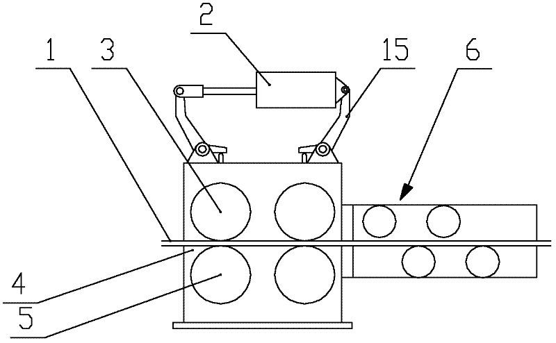 Anti-torsion traction device for reinforcing bar hoop bending machine