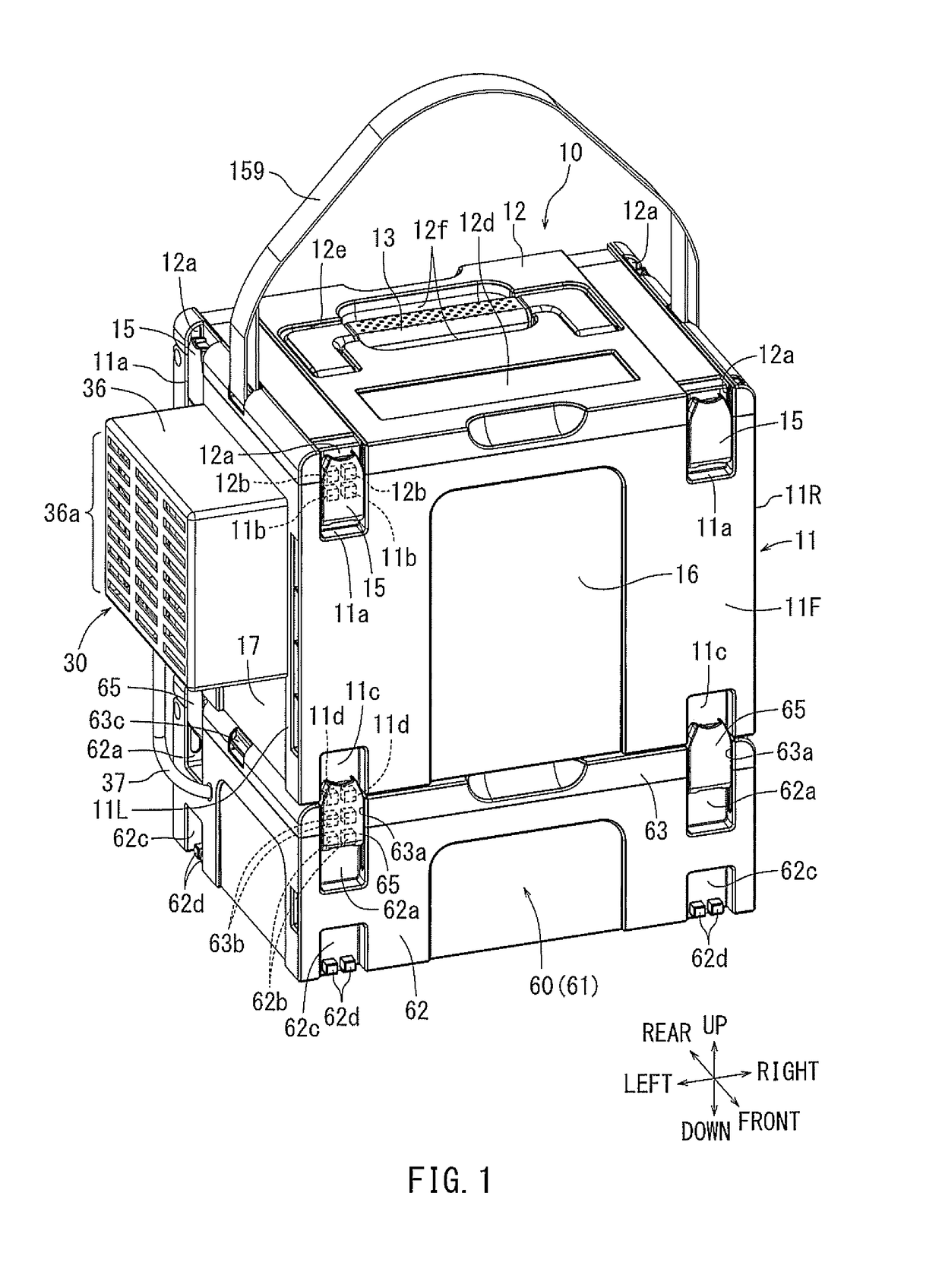 Stackable cases