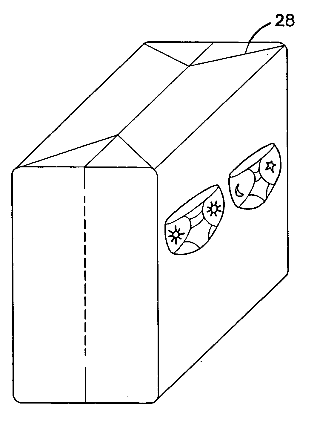 Absorbent articles in a unitary package