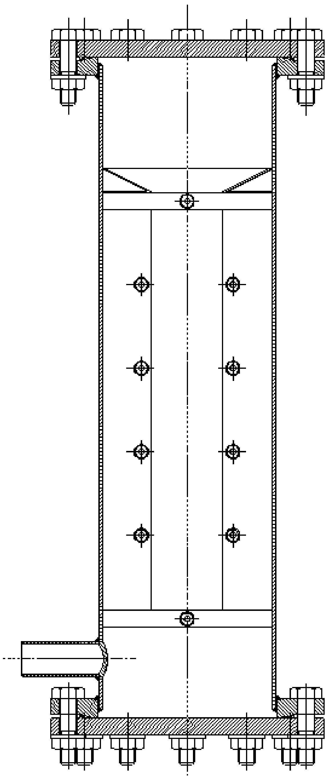 Micro-bubble generation device based on plate type microporous medium foaming mechanism