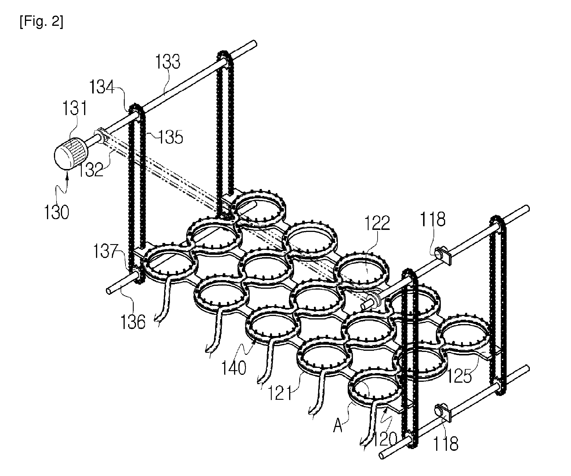 Filter dust collector