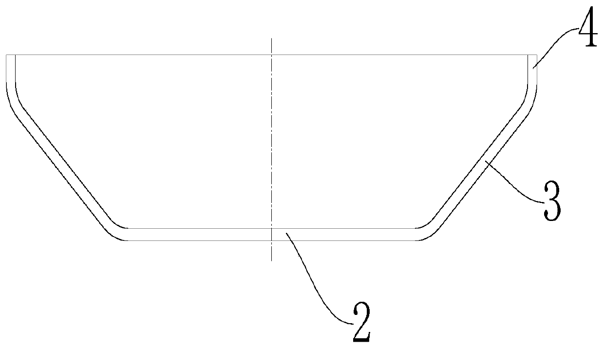 Production method of rims of integrated engineering vehicle