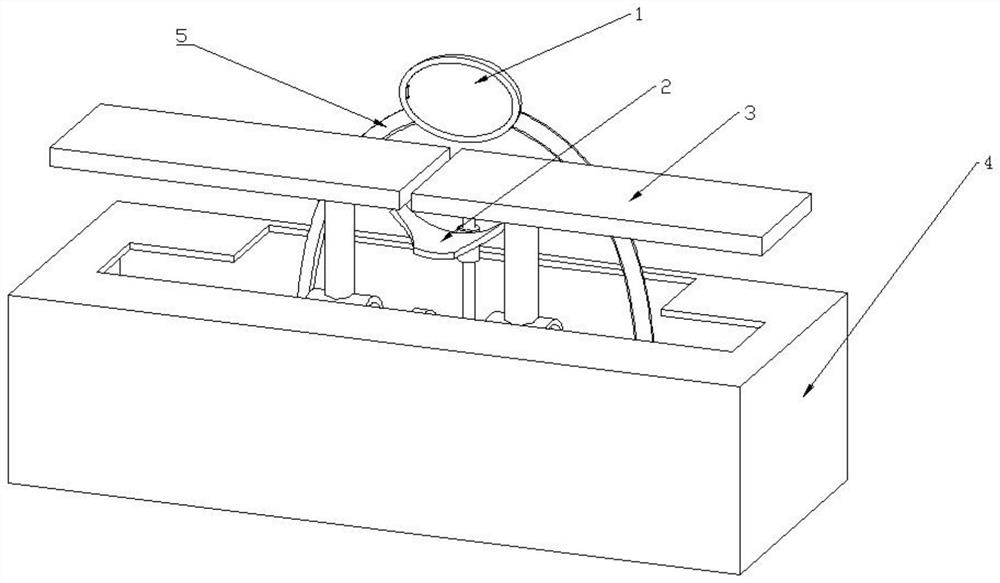 Neurosurgical magnetic resonance auxiliary positioning device