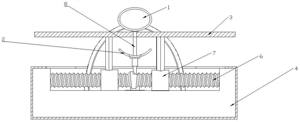 Neurosurgical magnetic resonance auxiliary positioning device