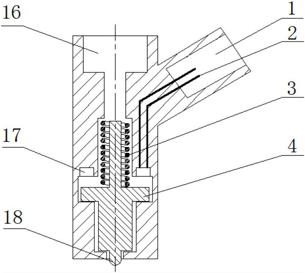 Cavitation-erosion-preventing novel double-fuel injector and common-rail fuel system