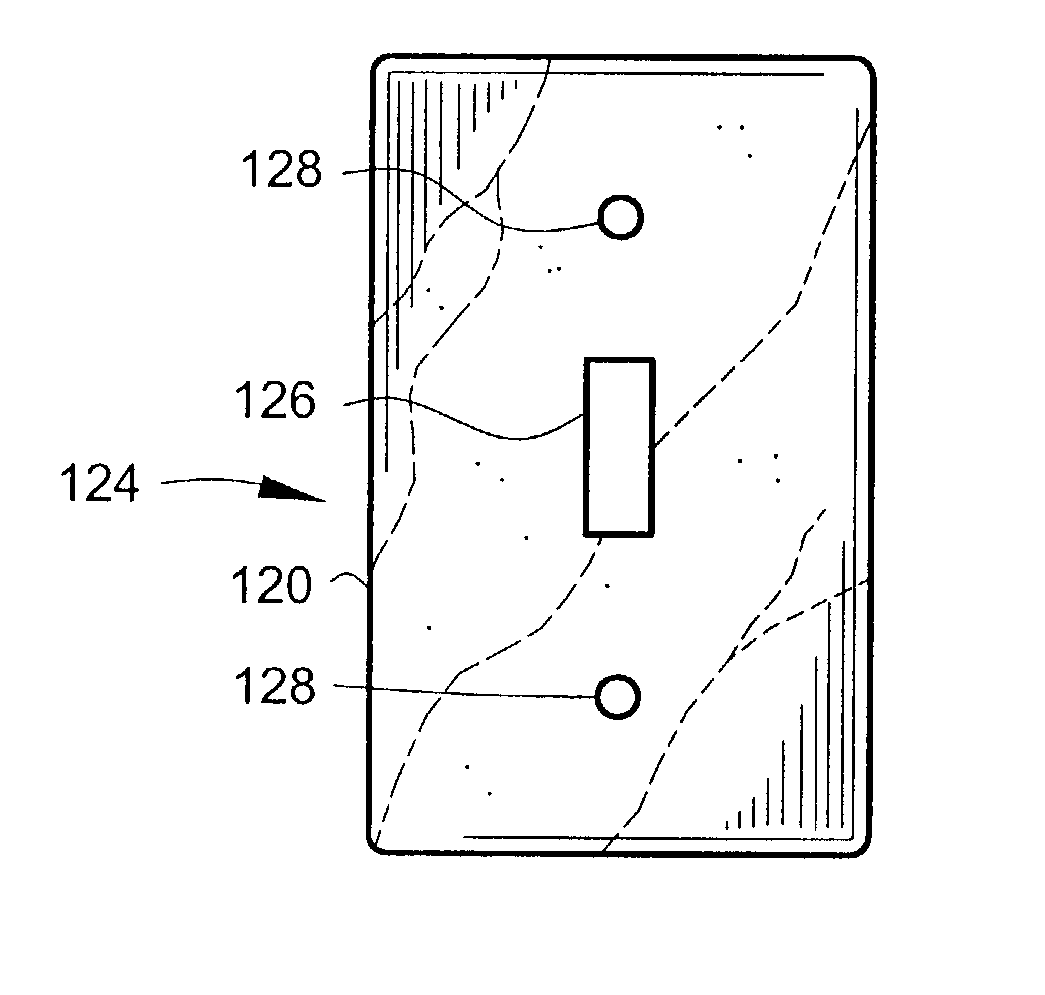 System for matched-stone cover plates