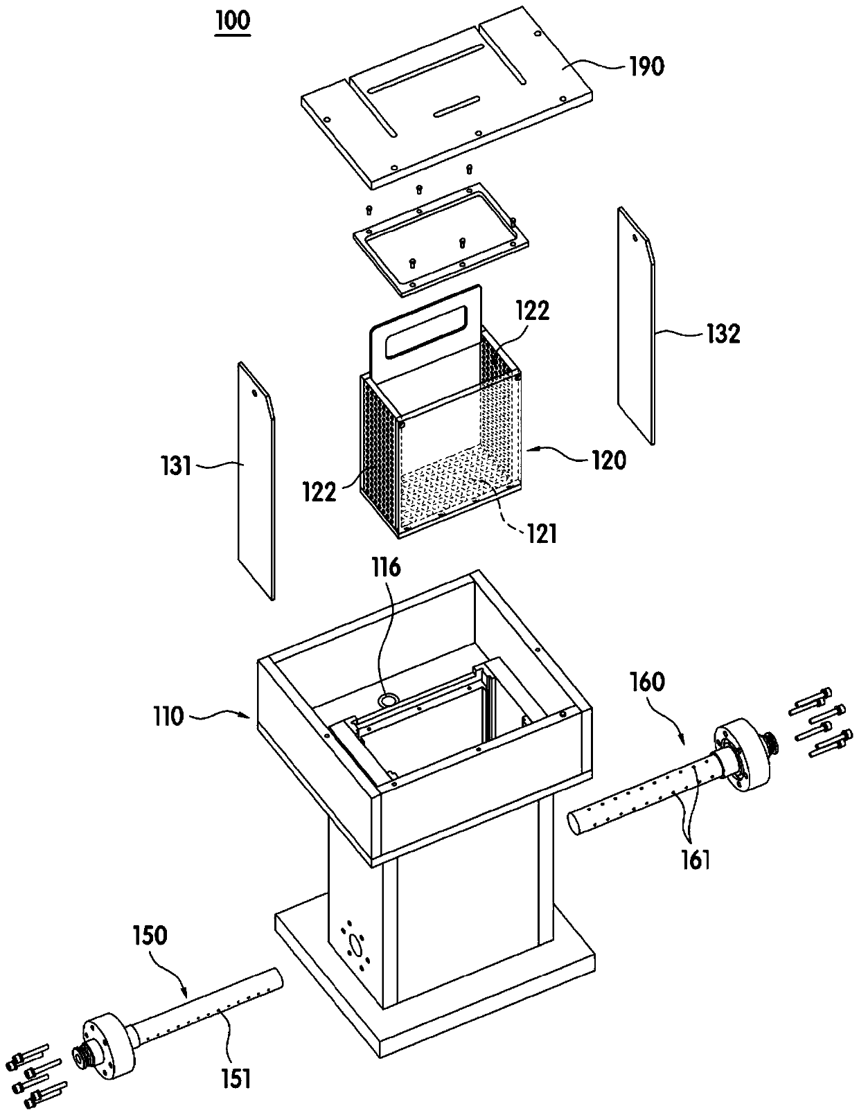 Electrocoagulation device