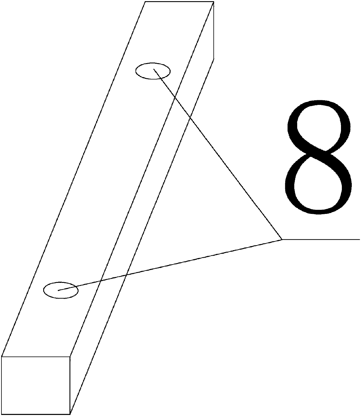 Circuit board fixing device of plate distributor and plate distributor provided with same