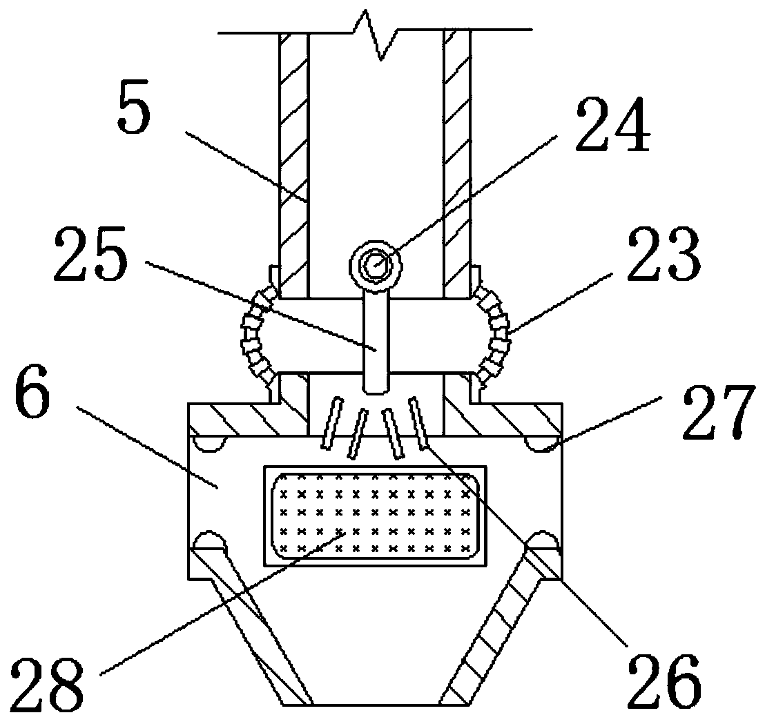 Yarn combing and impurity removing mechanism for textile machine that facilitates collection of impurities