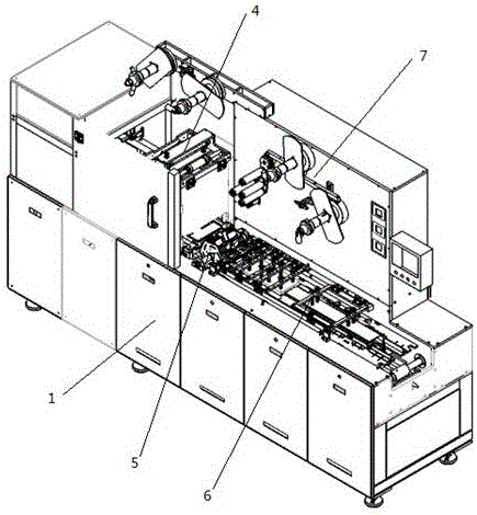 Double-layer paper packaging machine